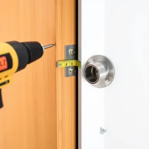 Jak zamontować zamek nawierzchniowy do drzwi