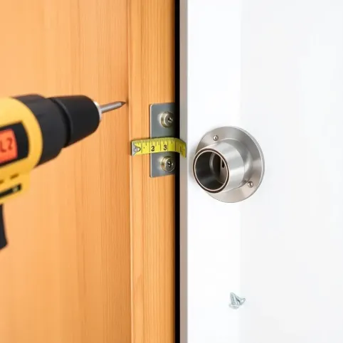 Jak zamontować zamek nawierzchniowy do drzwi