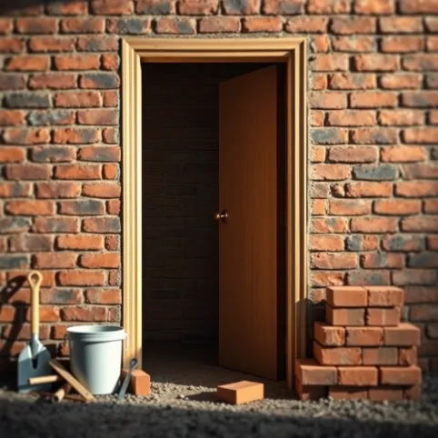 Jak Zamurować Drzwi