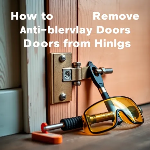 Jak Zdjąć Drzwi Antywłamaniowe Z Zawiasów