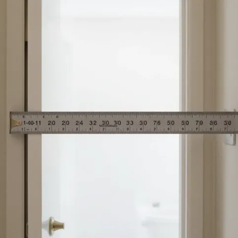 Jak zmierzyć drzwi łazienkowe