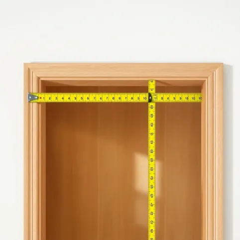 Jak zmierzyć otwór na drzwi