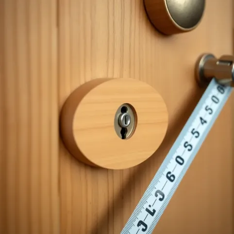 Jak zmierzyć szyld do drzwi