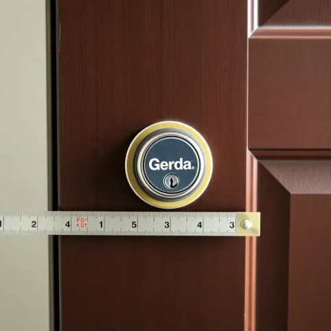 Jak zmierzyć wkładkę do drzwi Gerda