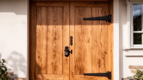 Jak zrobić drzwi drewniane zewnętrzne