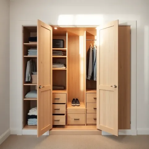 Jak zrobić szafę wnękową z drzwiami otwieranymi