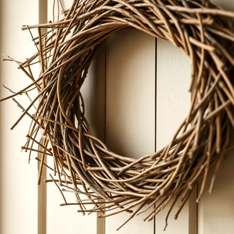 Jak zrobić wianek na drzwi z gałązek