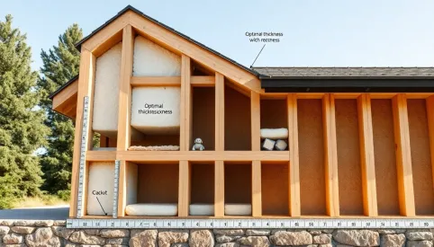 Jaka grubość ściany w domu szkieletowym