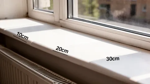 Jaka szerokość parapetu wewnętrznego