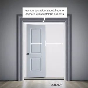Jaka wysokość otworu pod drzwi zewnętrzne
