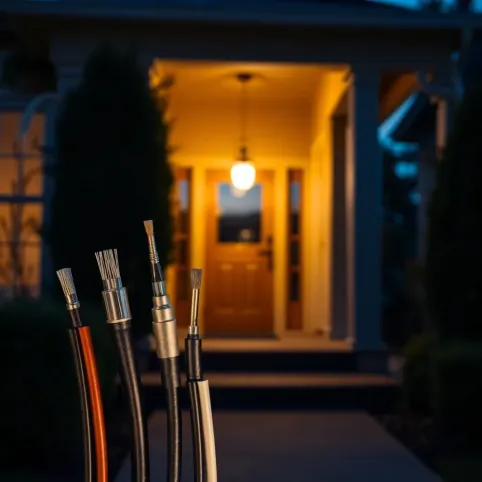 Jaki kabel do oświetlenia zewnętrznego domu