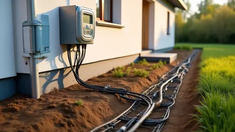 Jaki kabel od skrzynki do domu 100m