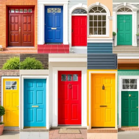 Jaki kolor drzwi wejściowych