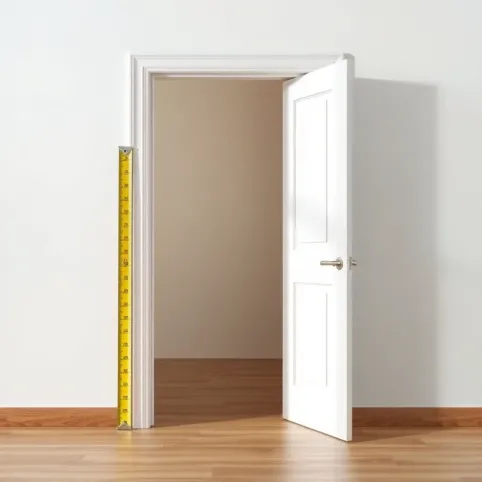 Jaki otwór na drzwi 90