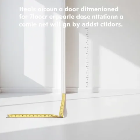 Jaki Otwór Pod Drzwi 70 Z Ościeżnicą Regulowaną