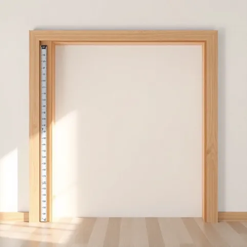 Jaki otwór pod drzwi 70 z ościeżnicą stałą