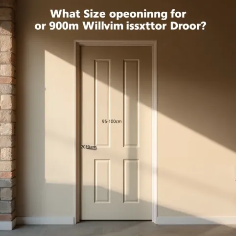 Jaki Otwór Pod Drzwi Zewnętrzne 90 Wikęd