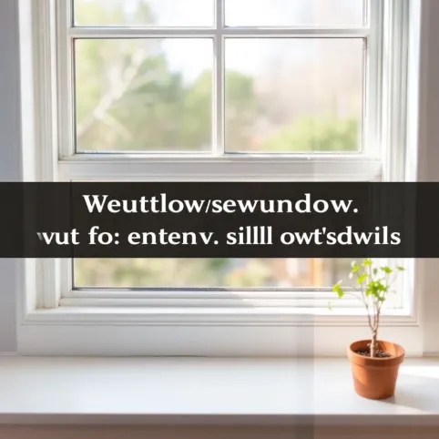 jaki parapet do białego okna