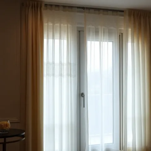 Jakie firany na okno i drzwi balkonowe