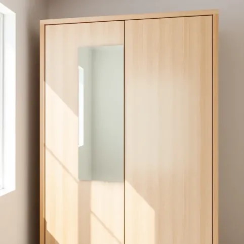 Jakie lustro na drzwi szafy