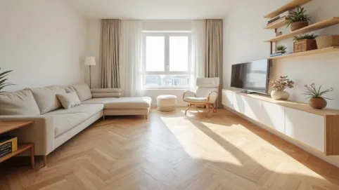 Jodełka w małym mieszkaniu