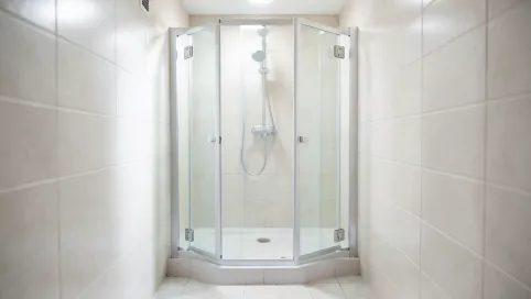 kabina prysznicowa 80x80 drzwi łamane