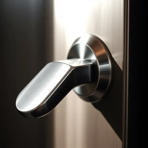 Klamka na klucz do drzwi pokojowych