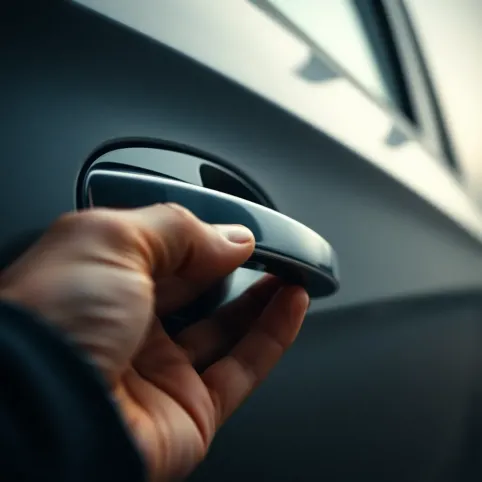 Klamka nie otwiera drzwi w samochodzie