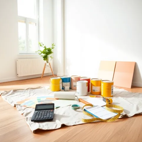 koszt malowania mieszkania 50 m