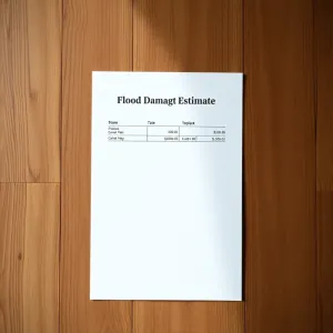 Kosztorys zalania mieszkania wzór