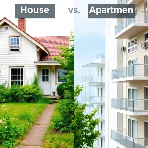 Koszty utrzymania domu vs mieszkania