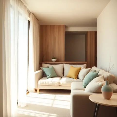 Ładne wnętrza małych mieszkań