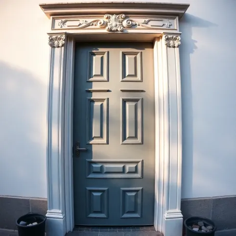 Listwy ozdobne do drzwi zewnętrznych