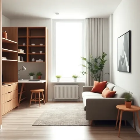 małe mieszkanie inspiracje