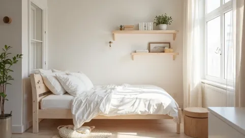 Małe mieszkanie w stylu skandynawskim