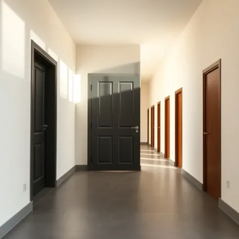 Malowanie drzwi wejściowych w bloku