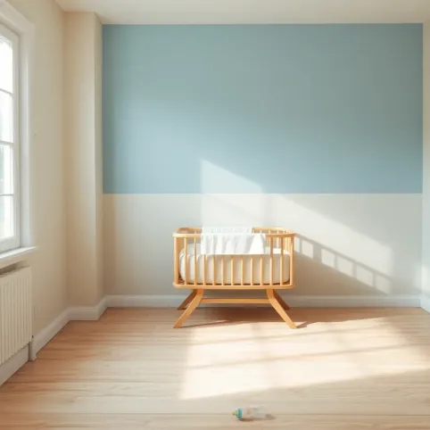 malowanie mieszkania a niemowle