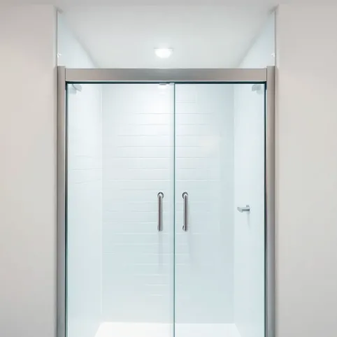 Mexen Lima drzwi prysznicowe składane montaż