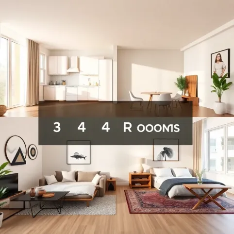 Mieszkanie 3 czy 4 pokojowe