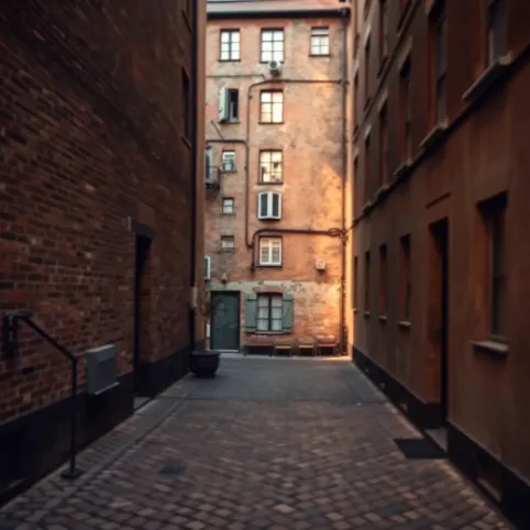 Mieszkanie w oficynie co to znaczy