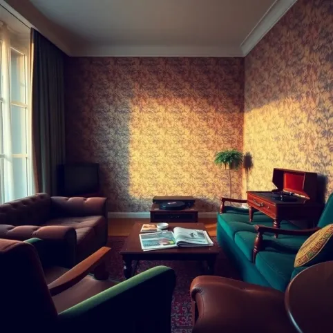 Mieszkanie w stylu retro inspiracje