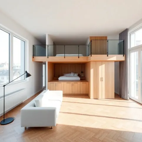 Mieszkanie z antresolą Warszawa