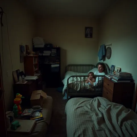 Mieszkanie z dzieckiem w jednym pokoju