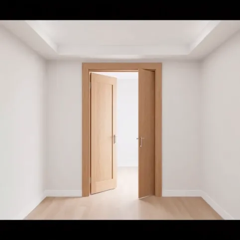 Montaż drzwi harmonijkowych bez futryny