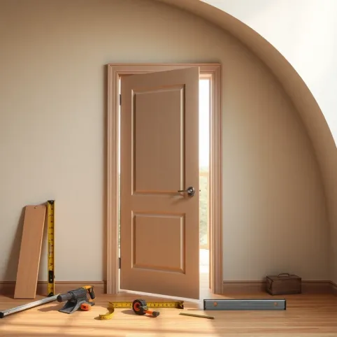 Montaż Drzwi Na Krzywej Ścianie