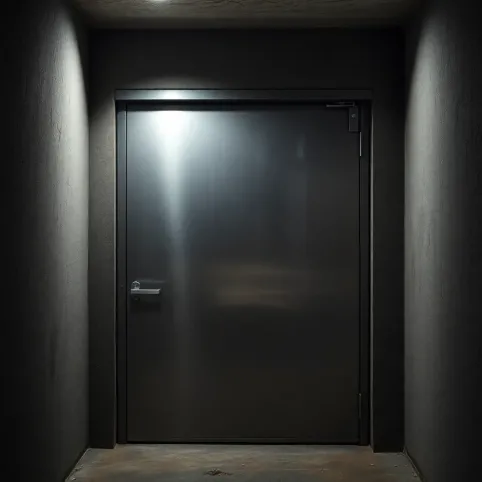 Montaż drzwi stalowych w piwnicy