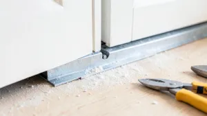 montaż drzwi zewnętrznych próg