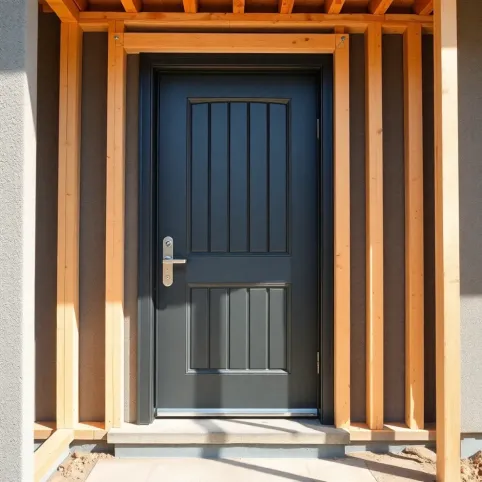 Montaż drzwi zewnętrznych w nowym domu