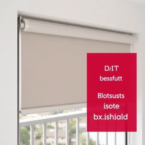 Montaż rolety na drzwi balkonowe