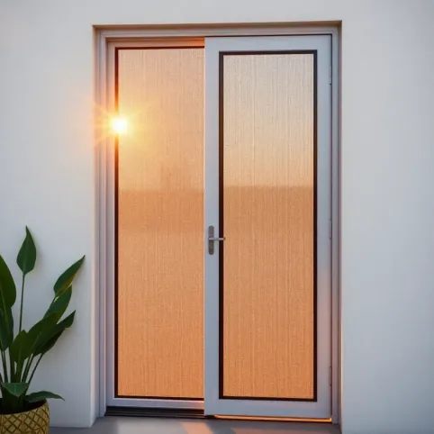 moskitiera drzwiowa na zawiasach na wymiar